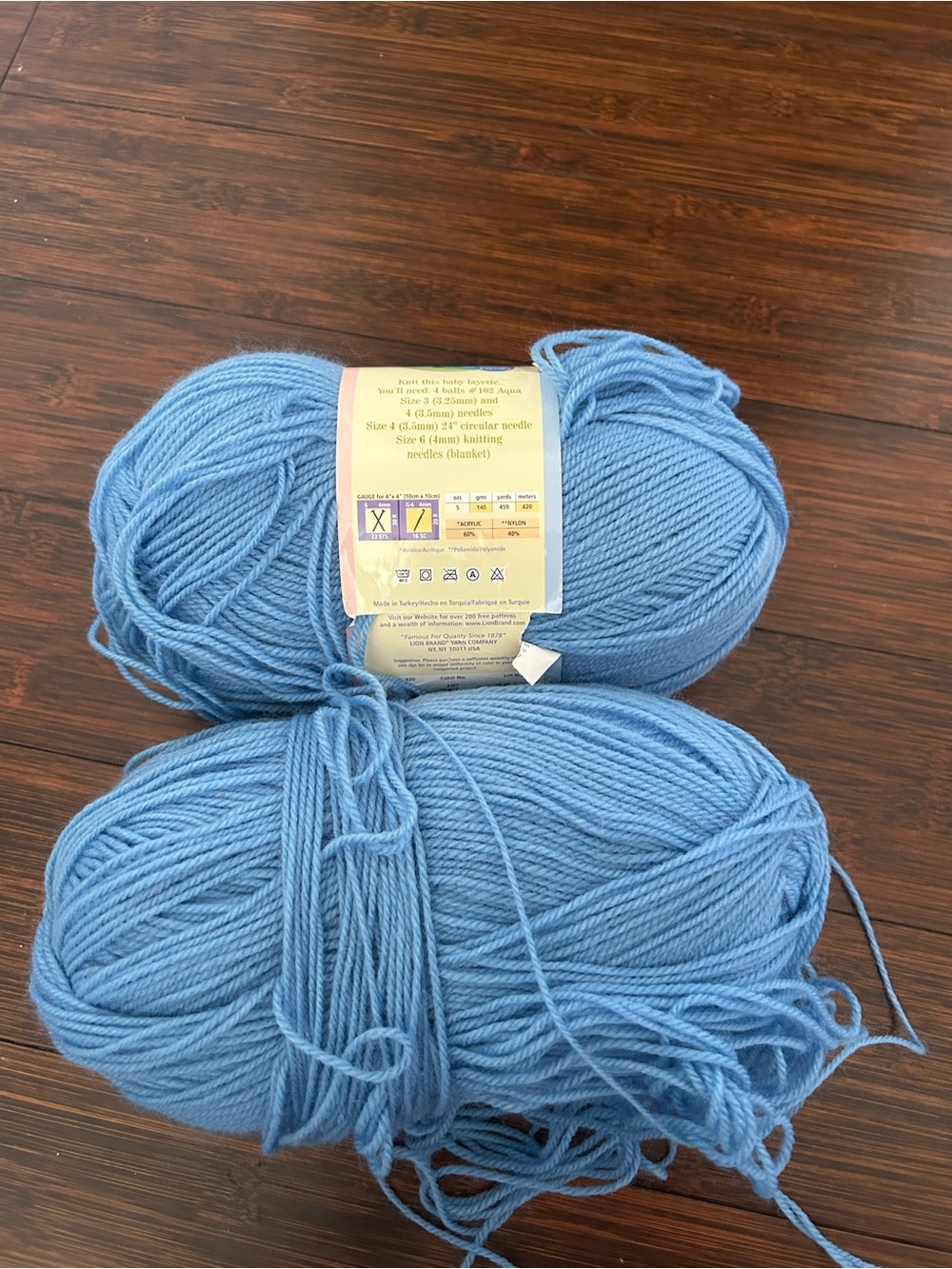 Lion Brand - Baby Soft - 107 Bluebell